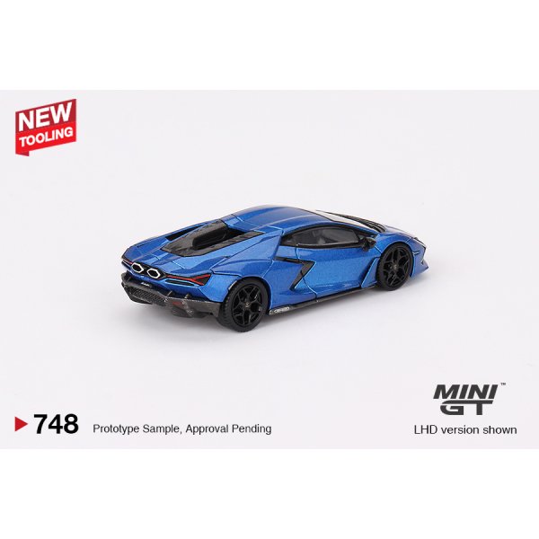 画像2: MINI GT 1/64 Lamborghini Revuelto Blu Eleos (LHD) [Blister Packaging]