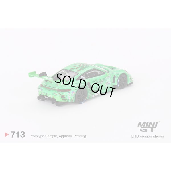 画像2: MINI GT 1/64 Porsche 911 GT3 R #80 GTD AO Racing 2023 IMSA Sebring 12 Hrs [Blister Packaging]