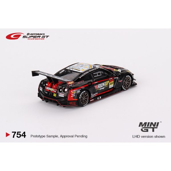 画像2: MINI GT 1/64 Nissan GT-R NISMO GT3 #360 "RUNUP RIVAUX GT-R" TOMEI SPORTS 2023 SUPER GT SERIES (LHD)