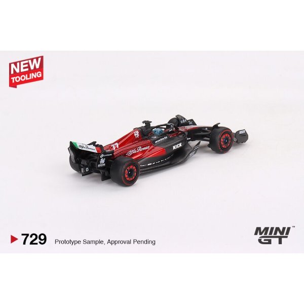 画像3: MINI GT 1/64 Alfa Romeo C43 #77 Valtteri Bottas 2023 F1 2023 Australian GP