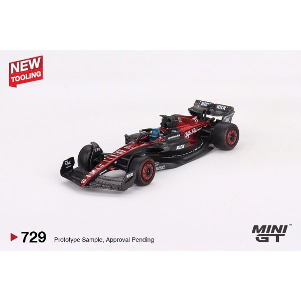 画像2: MINI GT 1/64 Alfa Romeo C43 #77 Valtteri Bottas 2023 F1 2023 Australian GP