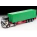 画像1: TOMYTEC 1/64 Limited Vintage NEO Hino Profia 40ft Marine Container Trailer (東邦車輛TC36H1C34) (Black) (1)