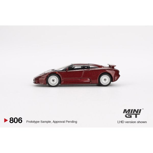 画像4: MINI GT 1/64 Bugatti EB110 GT Dark Red Metallic (LHD)