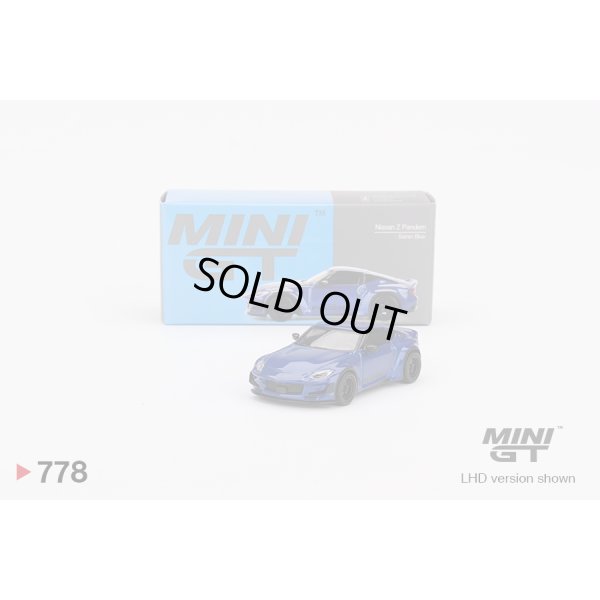 画像1: MINI GT 1/64 Pandem Nissan Z Seiran Blue (RHD)