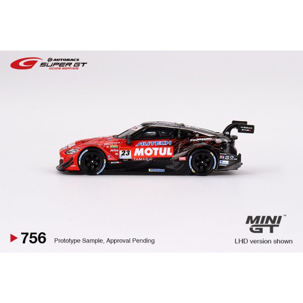 画像3: MINI GT 1/64 Nissan Z GT500 #23 "MOTUL AUTECH Z" NISMO 2023 SUPER GT SERIES (LHD)