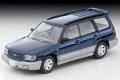 TOMYTEC 1/64 Limited Vintage NEO Subaru Forester C/20 (Dark Blue / Gray) '97