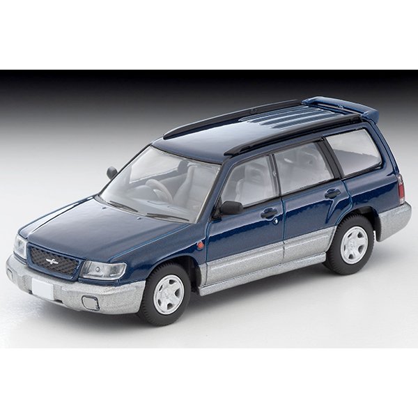 画像1: TOMYTEC 1/64 Limited Vintage NEO Subaru Forester C/20 (Dark Blue / Gray) '97