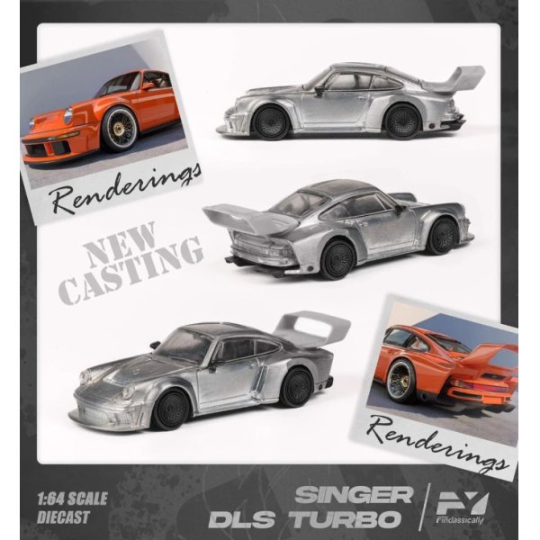 画像1: Finclassically 1/64 Singer DLS Turbo Orange