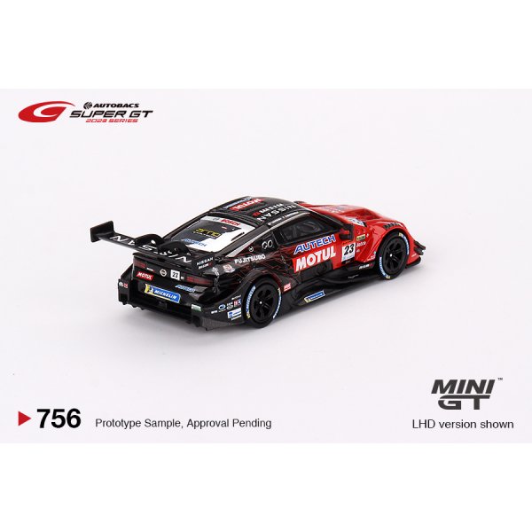 画像2: MINI GT 1/64 Nissan Z GT500 #23 "MOTUL AUTECH Z" NISMO 2023 SUPER GT SERIES (LHD)