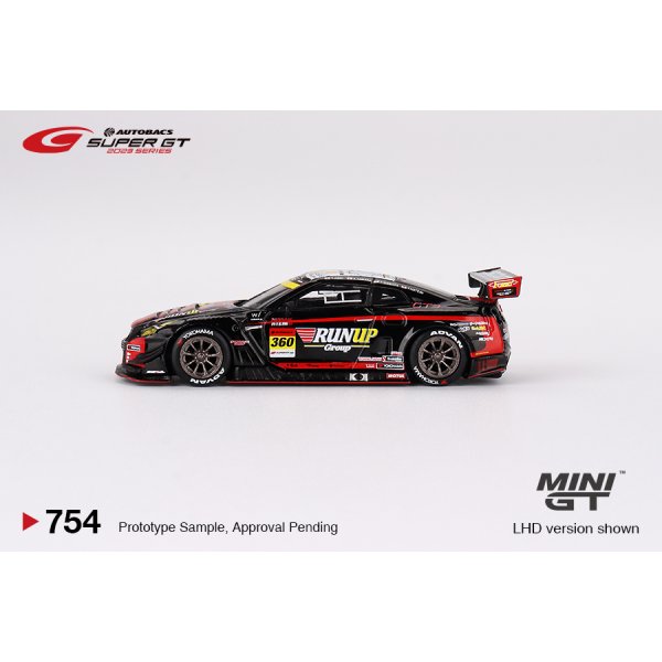 画像3: MINI GT 1/64 Nissan GT-R NISMO GT3 #360 "RUNUP RIVAUX GT-R" TOMEI SPORTS 2023 SUPER GT SERIES (LHD)