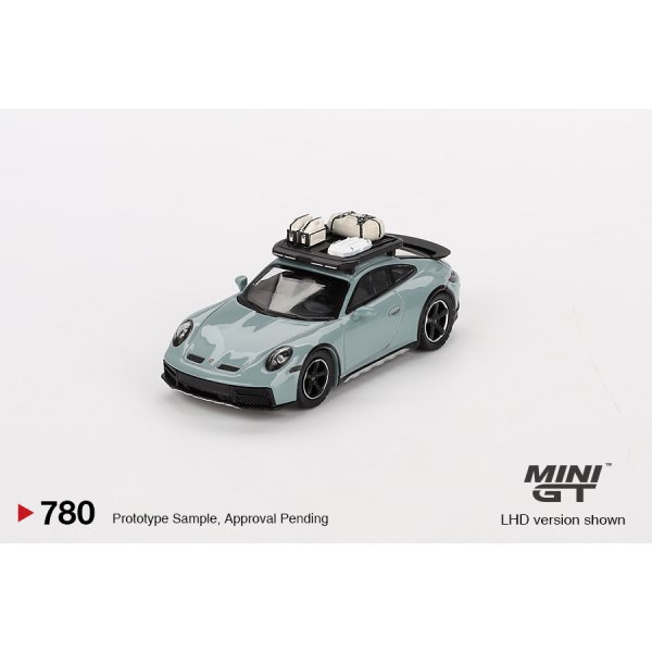 画像2: MINI GT 1/64 Porsche 911 Dakar Shade Green Metallic (LHD)