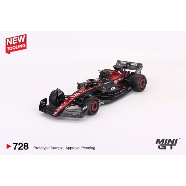 画像2: MINI GT 1/64 Alfa Romeo C43 #24 Zhou Guanyu 2023 F1 2023 Australian GP