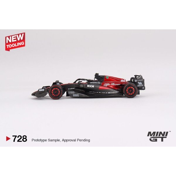 画像4: MINI GT 1/64 Alfa Romeo C43 #24 Zhou Guanyu 2023 F1 2023 Australian GP