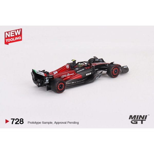 画像3: MINI GT 1/64 Alfa Romeo C43 #24 Zhou Guanyu 2023 F1 2023 Australian GP