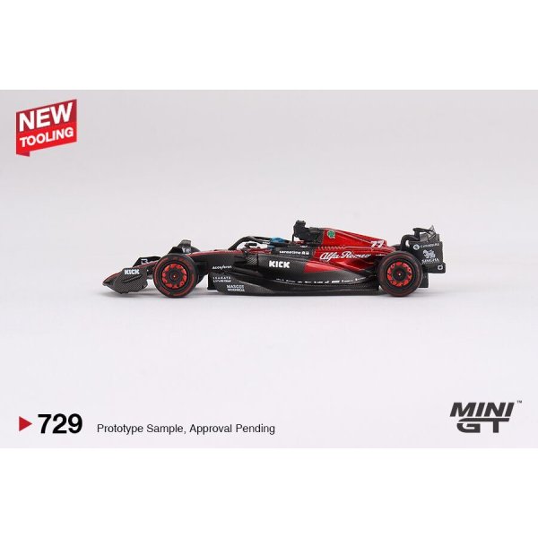 画像4: MINI GT 1/64 Alfa Romeo C43 #77 Valtteri Bottas 2023 F1 2023 Australian GP