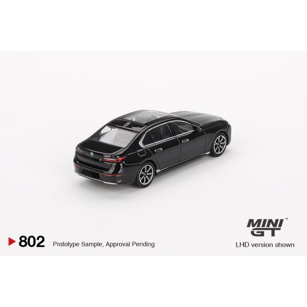 画像3: MINI GT 1/64 BMW i7 eDrive50 Black Sapphire (LHD)