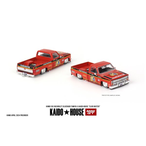 画像2: MINI GT 1/64 Chevrolet Silverado TAMIYA x KAIDO HOUSE "Clad Buster" (LHD)