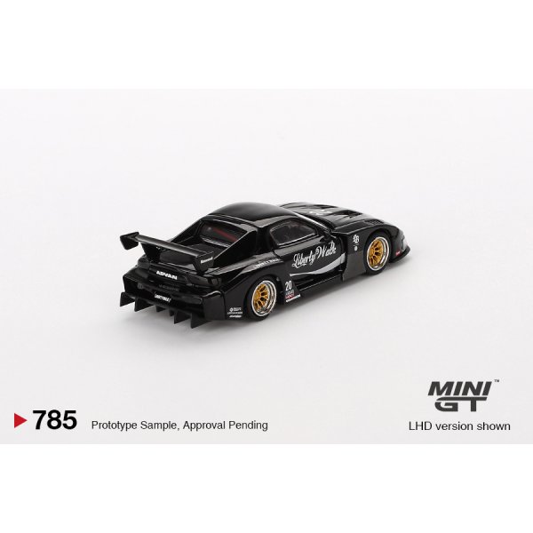 画像3: MINI GT 1/64 Mazda RX-7 LB-Super Silhouette Liberty Walk Black (RHD)