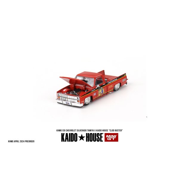 画像1: MINI GT 1/64 Chevrolet Silverado TAMIYA x KAIDO HOUSE "Clad Buster" (LHD)