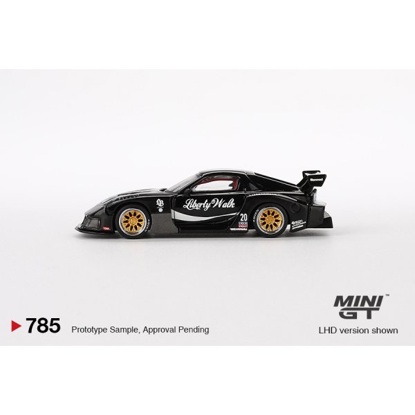 画像4: MINI GT 1/64 Mazda RX-7 LB-Super Silhouette Liberty Walk Black (RHD)