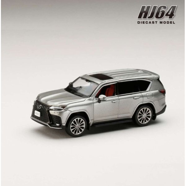 画像2: Hobby JAPAN 1/64 LEXUS LX600 F Sport Sonic Titanium