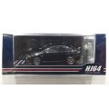 Hobby JAPAN 1/64 Mitsubishi Lancer Evolution X FINAL EDITION Phantom Black Pearl with Engine Display Model 