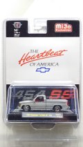 M2 Machines 1/64 1991 Chevrolet C1500 SS 454 Custom Silver