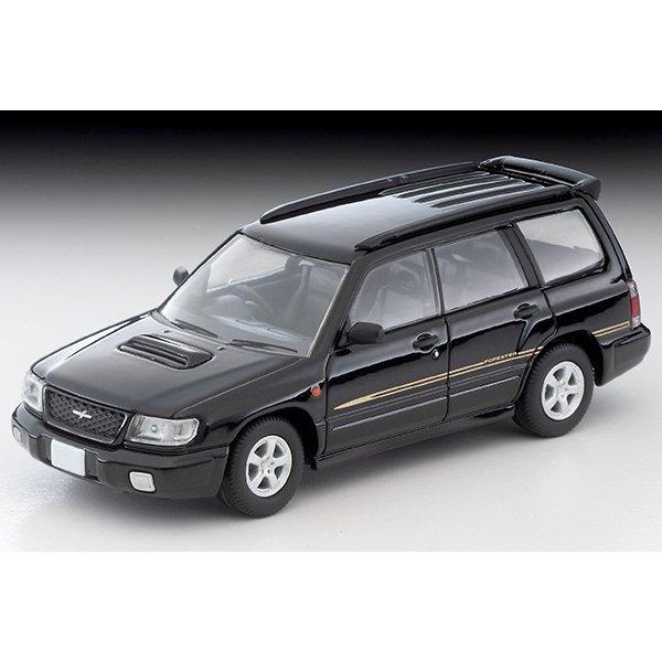 画像1: TOMYTEC 1/64 Limited Vintage NEO Subaru Forester S/tb (Black) '97