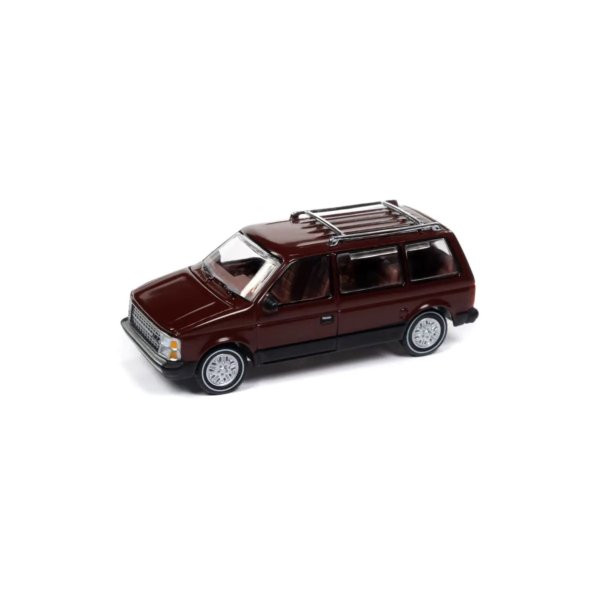 画像2: auto world 1/64 1985 Dodge Caravan Crimson Red / Black