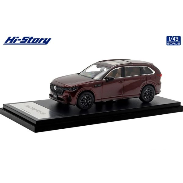 画像2: Hi Story 1/43 MAZDA CX-80 (2024) Artisan Red Premium Metallic