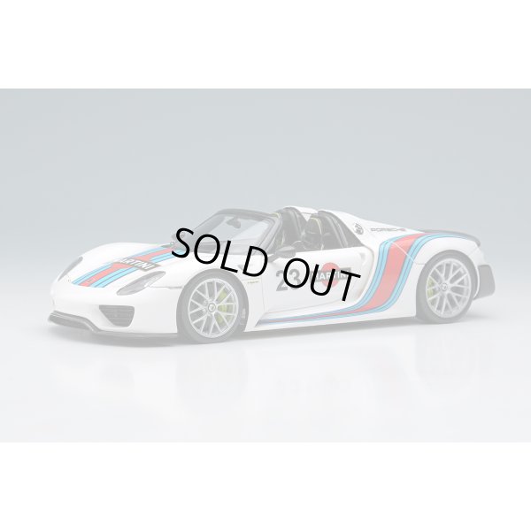 画像2: EIDOLON 1/43 Porsche 918 Spyder weissach package 2011 Martini stripe