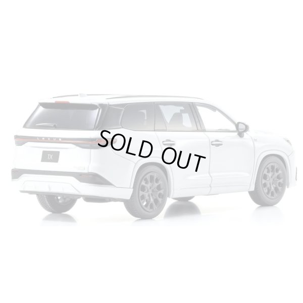 画像2: Kyosho Original 1/43 Lexus TX 500h F SPORT Performance (Platinum White)