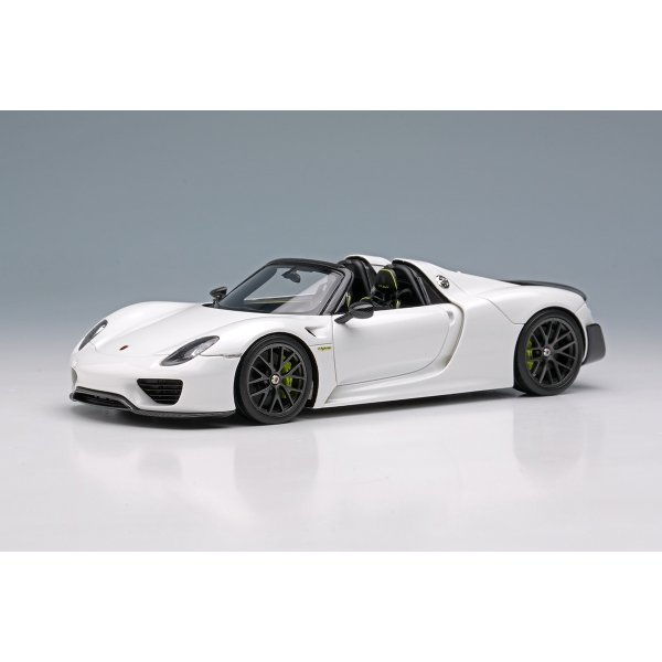 画像2: EIDOLON 1/43 Porsche 918 Spyder weissach package 2011 Pearl White Limited 80 pcs.