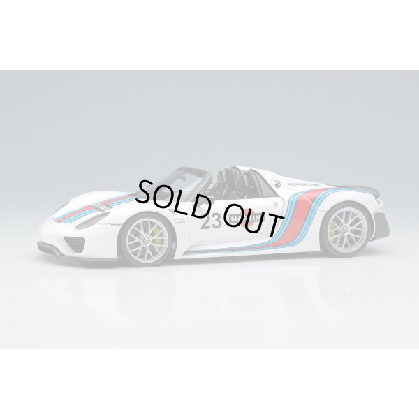 画像1: EIDOLON 1/43 Porsche 918 Spyder weissach package 2011 Martini stripe