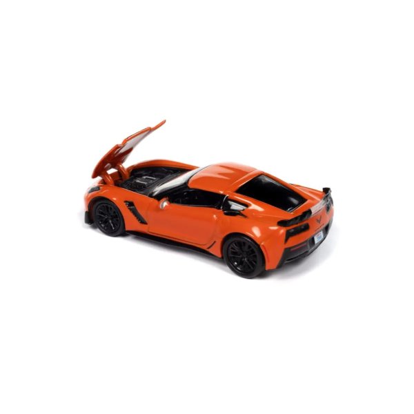 画像3: auto world 1/64 2019 Chevy Corvette Z06 Sebring Orange/Black