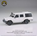 PARAGON 1/64 Toyota Land Cruiser 79 French Vanilla with Canopy RHD