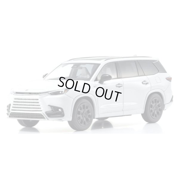 画像1: Kyosho Original 1/43 Lexus TX 500h F SPORT Performance (Platinum White)