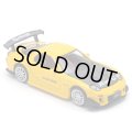 POP RACE 1/64 MAZDA RX-7 (FD3S) RE-AMEMIYA WIDEBODY YELLOW