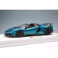 EIDOLON 1/18 Lamborghini Aventador LP750-4 SV Roadster 2015 Artemis Green (Yellow Large SV Logo) Limited 50 pcs.