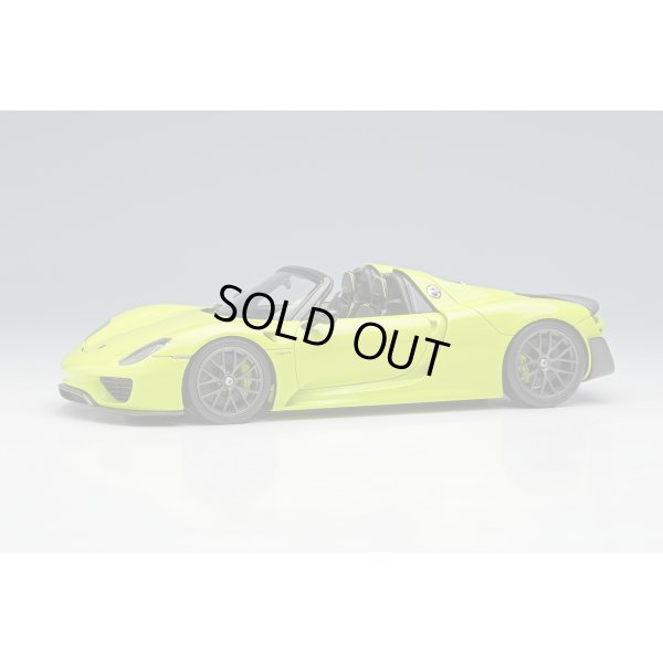 画像1: EIDOLON 1/43 Porsche 918 Spyder weissach package 2011 Acid Green Limited 80 pcs.