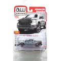 auto world 1/64 2023 Dodge Ram River Havoc Edition Ceramic Gray / Graphics