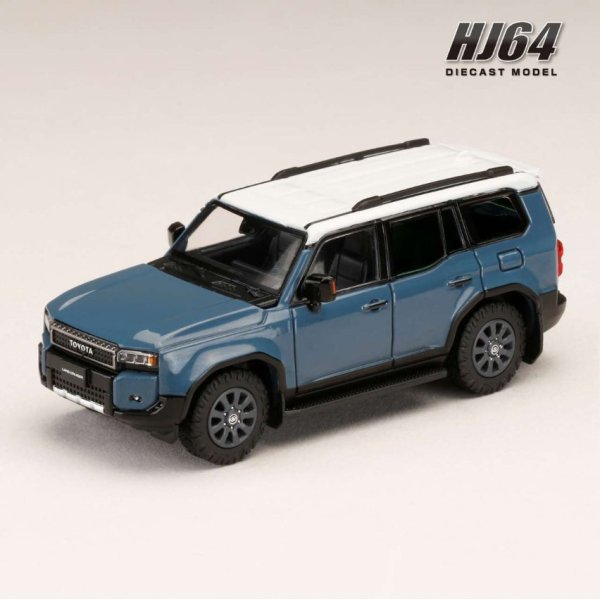 画像2: Hobby JAPAN 1/64 Toyota Land Cruiser 250 (LHD) Smoky Blue