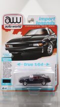 auto world 1/64 1983 Toyota Celica Supra Gloss Black