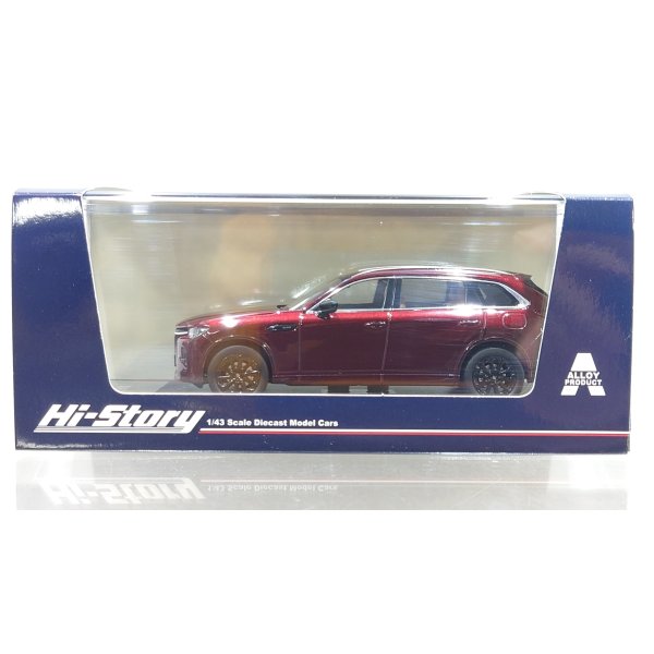 画像1: Hi Story 1/43 MAZDA CX-80 (2024) Artisan Red Premium Metallic