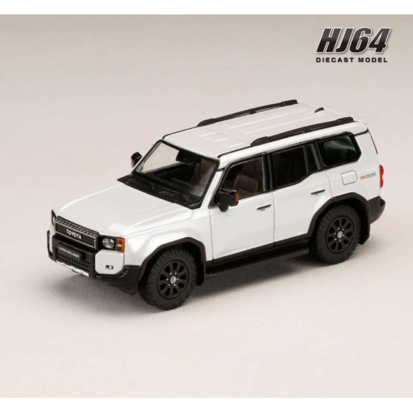 画像2: Hobby JAPAN 1/64 Toyota Land Cruiser 1ST EDITION (LHD) Platinum White Pearl Mica