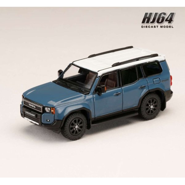 画像2: Hobby JAPAN 1/64 Toyota Land Cruiser 1ST EDITION (LHD) Smoky Blue