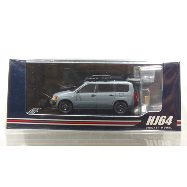 画像1: Hobby JAPAN 1/64 Toyota Probox Custom Version Matte Gray