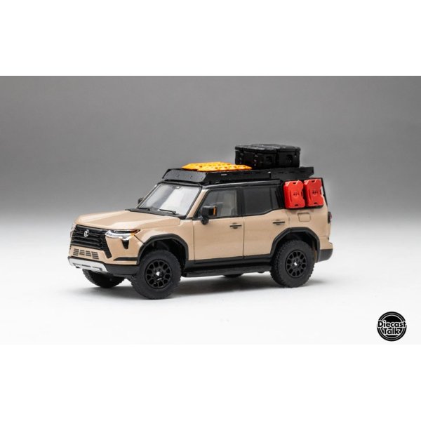 画像1: Gaincorp Products 1/64 Lexus GX550 Overtrail with accessories DiecastTalk特注品