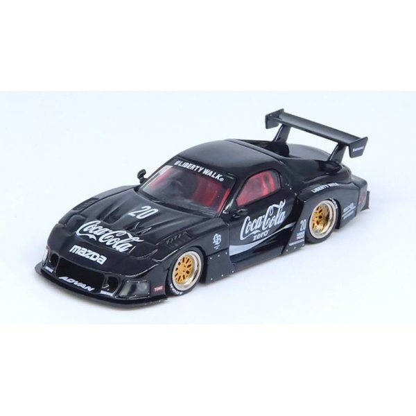 画像2: INNO Models 1/64 Mazda RX7 (FD3S) LB-WORKS Super Silhouette Black