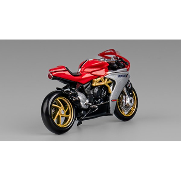 画像3: CM MODEL 1/64 MV Agusta Superveloce 800 Red with Showgirl